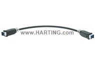 FO CABLE ASSY-40M-2xHAN3A-2xLC DUPL SM