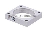 Fixing flange for Aida Coupling PP RJ45
