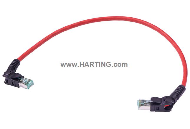 VB RJ45 LaR -VB RJ45 LaR FRNC red 25m