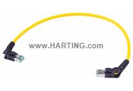 VB RJ45 LaR-VB RJ45 LaR FRNC yellow 1.5m