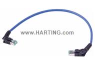 VB RJ45 LaR-VB RJ45 LaR FRNC blue 0.7m