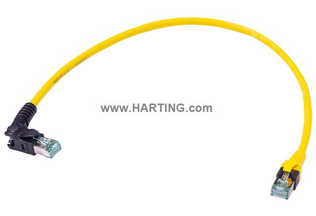 VB RJ45 LaR -DB RJ45 FRNC yellow 10m