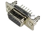 D SUB HD  FE STR 15P PL3_4-40 NUT