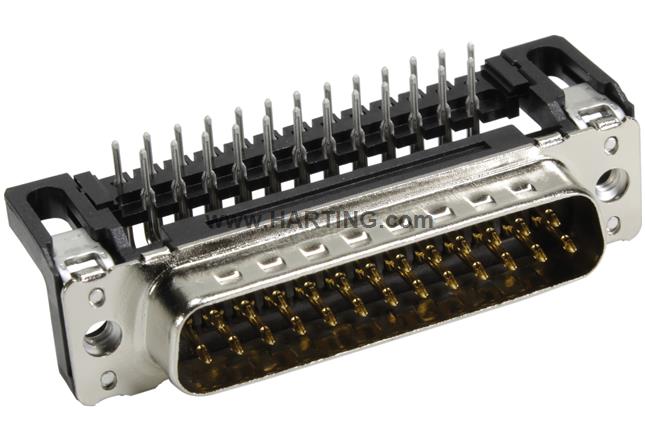 DSUB SV MA SSDP ANG73-284 25P PL2 NUT M3