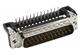 DSUB SV MA SSDP ANG73-284 25P PL2 NUT M3