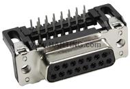 D-SUB ANG EUR FE STAMPED