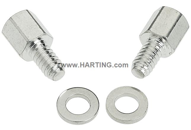 FEMALE SCREW LOCK 4-40 UNC