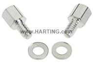 FEMALE SCREW LOCK 4-40 UNC