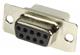 D-Sub crimp 9-pole female assembly