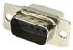 D-Sub crimp 9-pole male assembly