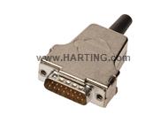 D-Sub Hood 15 poles top entry metal