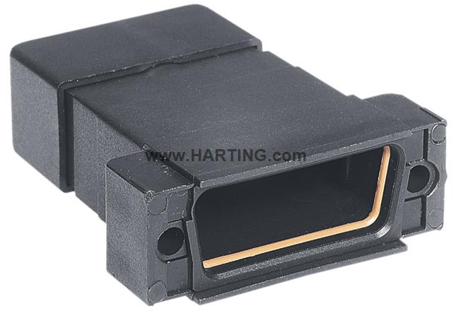 D SUB IP67 15POLE BLACK PLASTIC HOOD