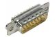 D-Sub 15-pole MinD solder cup male nut M