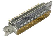 D-Sub 25-pole MinD solder cup male nut M