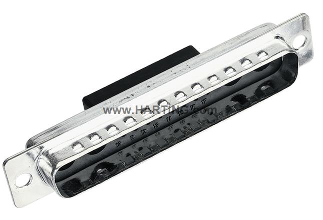 D-SUB M 17W2 MA CRIMP TH
