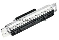 D-SUB M 17W2 MA CRIMP TH