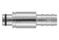 Pneum. contact metal ID 10mm, male