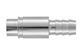 Pneum. contact metal ID 10mm, female