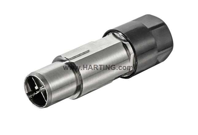 Han M12 Crimp X-coded male