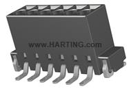 har-flexicon 2,54 TSPV-9 T44 BK 250pcs