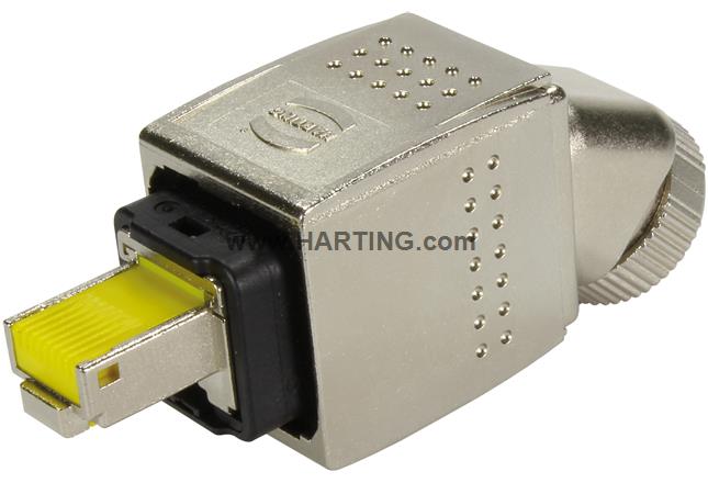 HanPP V14 preLink RJ45 plug 8p met 45°