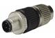 circular Connector w. Harax M12 L4 M