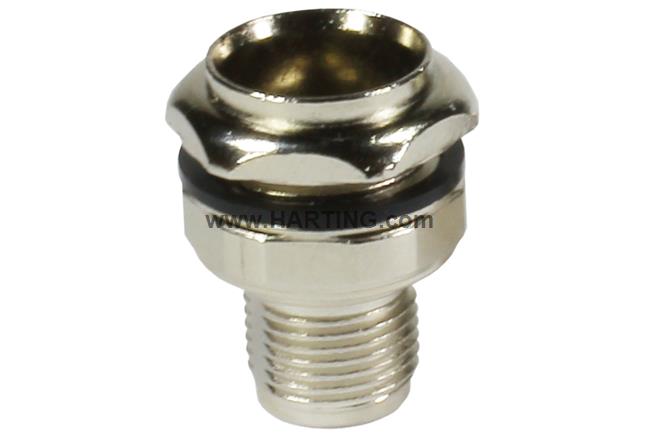 M12 housing male backmounting packed