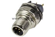 PCB receptacle male back B-cod 5-pole
