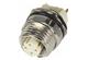 PCB receptacle female back D-cod 4-pole