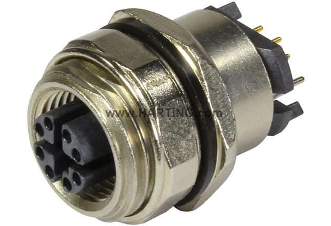 M12 CAT6a Bu gerade HWM