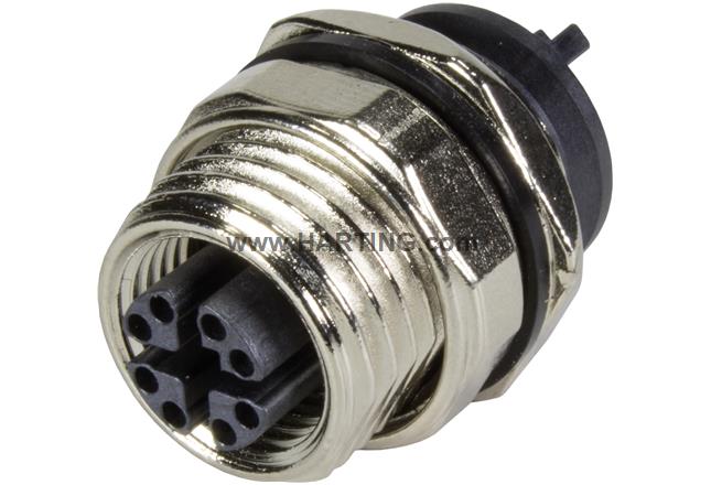 M12 Cat5 Bu gerade HWM