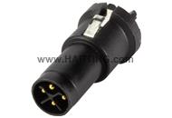 M12 Power S - PCB male