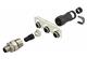 M12-L male 5p A-cod. with conduit M17x1