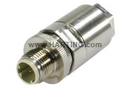 M12-L male crimp B-coded 5pole