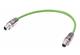 M12 X-cod st/st m/m PUR Green 15m