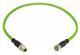 M12 Cable Assembly D-cod st/st m/f 5,0m