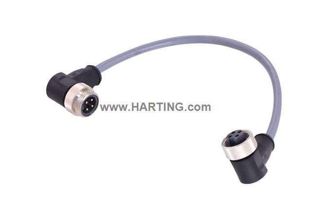 7/8 Cable Assembly 4-pole an/an f/m 2,0m