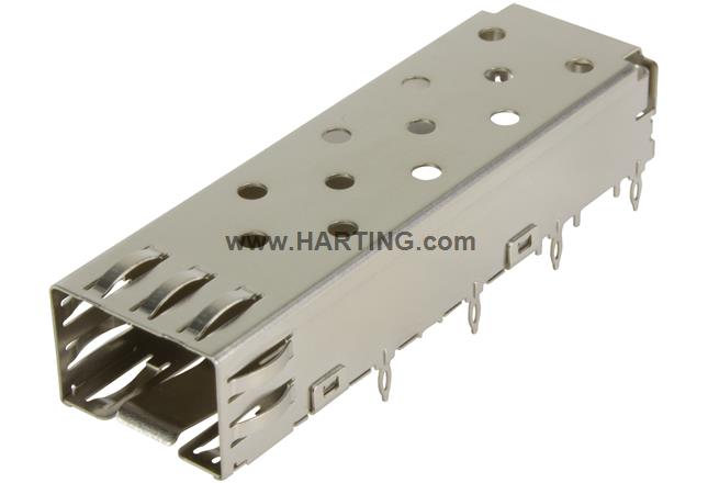 SFP CAGE ASSY 1X1 PRESS-FIT TYPE