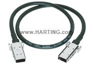 Har link 10P MA DOUBLE END CABLE ASSY,1M