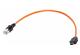 ix Ind. -DB RJ45 Cat.6A FRNC orange 7,5m