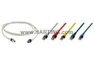 DualBoot RJ45 FRNC Cat.6A black 2,0m