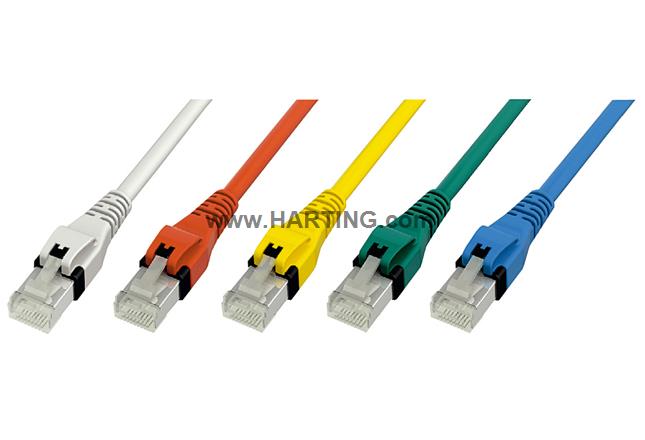 DualBoot RJ45 PP FRNC Cat.5e green 30m