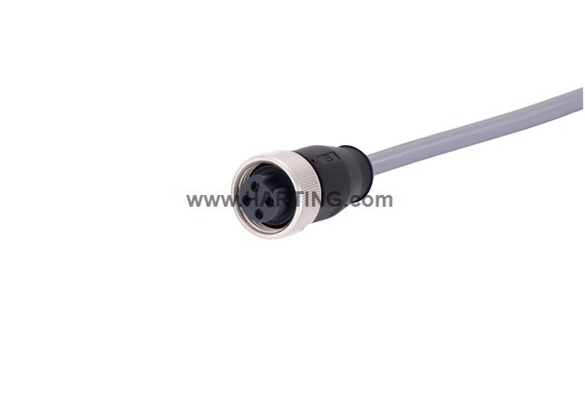 7/8 Cable Assembly 4-pole st/- f/- 10,0m