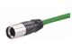 M17 FE str molded 17p PUR open end,5m