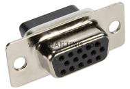 D SUB HD  FE CRIMP SHELL 15P