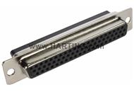 D SUB HD  FE CRIMP SHELL 62P
