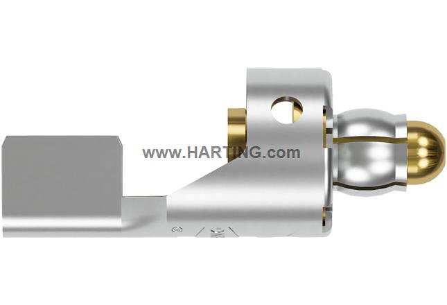 Han-Fast Lock 10mm² w.Pin, Ag