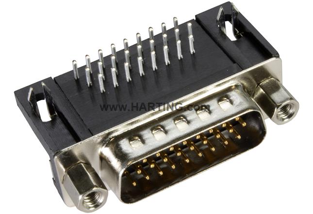 D SUB HD  MA RA 26P PL3_4-40 SCREW LOCK