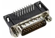 D SUB HD  MA RA 26P PL3_4-40 SCREW LOCK