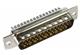 D SUB HD MA 44P SOLDER CUP PL3